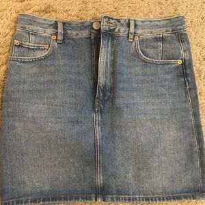 ASOS denim skirt size UK 12/US 8